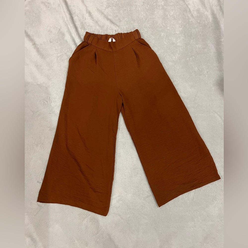 H&M Rust Culottes